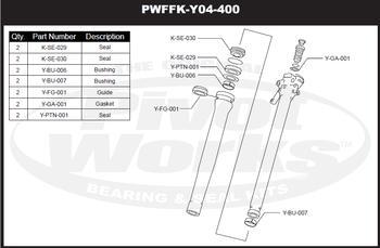 FORK REBUILD KIT YAMAHA